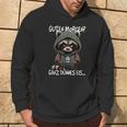 Guten Morgen Ganz Thin Ice Cream Black Hoodie Lebensstil