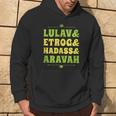 Happy Sukkot Four Species Lulav & Etrog Jewish Sukkah Hoodie Lifestyle