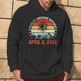 Happy Totality Solar Eclipse Awesome Birthday April 8 2024 Hoodie Lifestyle