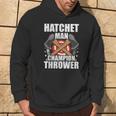 Hatchet Man Champion Axe Throwing Lumberjack Hoodie Lifestyle