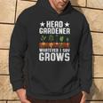 Head Gardener Garden Plants Lover Allotment Gardening Hoodie Lifestyle