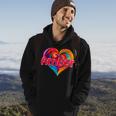 I Heart Love Amber First Name Colorful Named Hoodie Lifestyle