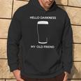 Hello Darkness My Old Friend Age Beer Stout Beer Lover Hoodie Lifestyle