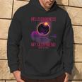 Hello Darkness My Old Friend Pink Solar Eclipse April Hoodie Lifestyle