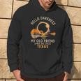 Hello Darkness My Old Friend Total Solar Eclipse 2024 Texas Hoodie Lifestyle