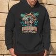 Help Me Im On A Family Vacation Summer Holiday Vintage Hoodie Lifestyle
