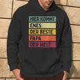 Herren Hier Kommt Enes Der Beste Papa Der Weltatertag Retro Kapuzenpullover Lebensstil