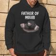 Herren Jungen Father Of Moles Papaatertag Maulwurf Kapuzenpullover Lebensstil