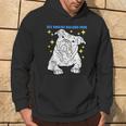 Herren Old English Bulldog Papa Herrchen Old English Bulldog Kapuzenpullover Lebensstil