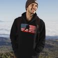 Hockey Usa Flag American Flag Patriotic Ice Hockey Hoodie Lifestyle