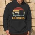 Hü Brid Pferd Kutsche Hybrid Kutscher Reiten Wortspiel Hoodie Lebensstil