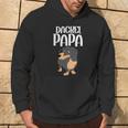 Hunde Papa Hundebesitzer Hundehalteratertag Dackel Kapuzenpullover Lebensstil