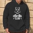 Hunting Club Deer With Antlers Hunting Season Pro Hunter Hoodie Lifestyle