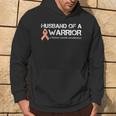 Husband Of A Warrior Uterine Cancer Awareness Hoodie Lifestyle