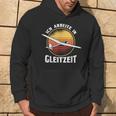 Ich Arbeite In Gleitzeit Sea Plane Sailing Hoodie Lebensstil