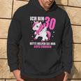 Ich Bin 30 Bitte Hilft Sie Mir Auf Unicorn 30Th Birthday S Kapuzenpullover Lebensstil