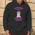 Ich Bin Nicht Klein Unicorn Saying Hoodie Lebensstil