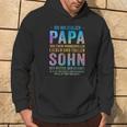 Ich Bin Stolzer Papaon Einem Wundervollen Sohn Hoodie Lebensstil