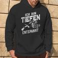 Ich Bin Tiefenentspannt Taucher Kapuzenpullover Lebensstil