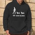 Ich Meine Follower Dachshund Dachshund Owner Dog Black Hoodie Lebensstil