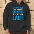 Ich Schreie Nicht Ich Bin Trainer Handball Club Co-Trainer Hoodie Lebensstil