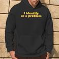 I Identify As Problem Lgbtq Non Binary Gender Trans Hoodie Lifestyle