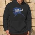 Iditarod Alaska Ak Map Hoodie Lifestyle