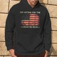 I'm Voting For The Convicted Felon Trump 2024 Hoodie Lifestyle