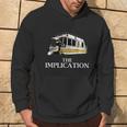 The Implication Boat Meme Graphic Culture Quote Boating Hoodie Lifestyle