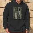 Intotheamintage Best Papa Ever Retro Us-Flagge Hirsch Kapuzenpullover Lebensstil