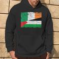 Ireland Palestine Flags Half Irish Half Palestinian Hoodie Lifestyle
