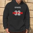 Isparta-Themen Hoodie, Nummer 32 Design, Schwarz Lebensstil