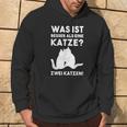 Was Ist Besser Als Eine Katze Katzen Fans Hoodie Lebensstil