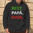 Italienisches Geschenk Füräter – Bester Papa Aller Zeiten Auf Italienisch Kapuzenpullover Lebensstil