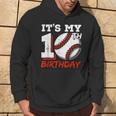 It's My 10Th Birthday Baseball Player 10 Years Old Boys Bday Hoodie Lifestyle