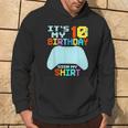 It's My 10Th Birthday Sign My 10 Years Old Boy Gamer Hoodie Lifestyle
