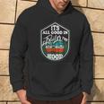 It's All Good In The Trailer Hood Camping Van Graphic Hoodie Lifestyle