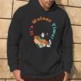 It's Weiner Time Hot Dog Vintage Apparel Hoodie Lifestyle