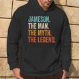 Jameson The Man The Myth The Legend First Name Jameson Hoodie Lifestyle