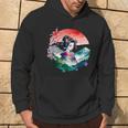 Japan Traditionell Landschaft Geisha Kirschblüte Retro Anime Hoodie Lebensstil