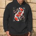 Japanese Koi Carp Fish Nishikigoi Aesthetic Cherry Blossom Hoodie Lifestyle
