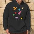 Japanese Origami Paper Folding Artist Crane Origami Hoodie Lifestyle