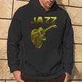 Jazz Vintage Guitar Musician Hoodie Lifestyle