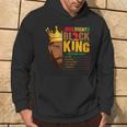 Junenth Black King Nutritional Facts Pride African Mens Hoodie Lifestyle