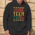 Junenth Freedom Independence 1865 Vintage Black History Hoodie Lifestyle