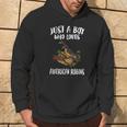 Just A Boy Who Loves American Robins Birds Hoodie Lifestyle