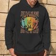 Just Play 70S Music Rock N Roll Lover Retro Vintage Quotes Hoodie Lifestyle