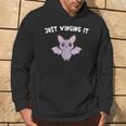 Kawaii Cute Bat Lover Bat Hoodie Lifestyle