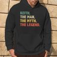 Keith The Man The Myth The Legend Vintage For Keith Hoodie Lifestyle