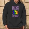 Kiss Whoever The F You Want Lgbt Pride Month Lgbtq Rainbow Hoodie Lifestyle